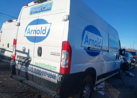 2023 Ram Promaster 2500 High Roof 159 Wb z USA, uszkodzony, nr VIN 3C6LRVDGXPE547793